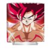 1 goku super saiyan babbal kumar - Anime Shower Curtains