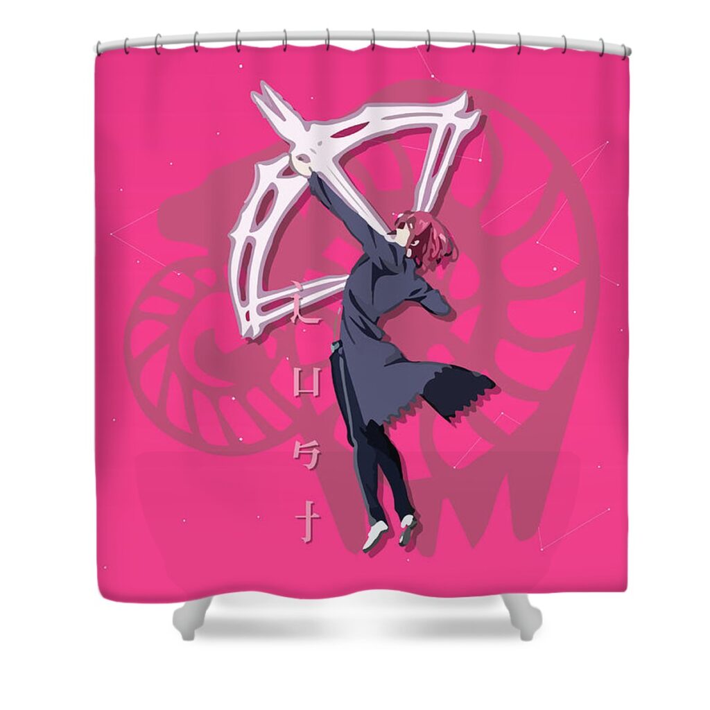 1 gowther goat sin seven deadly sins kitaru normin - Anime Shower Curtains