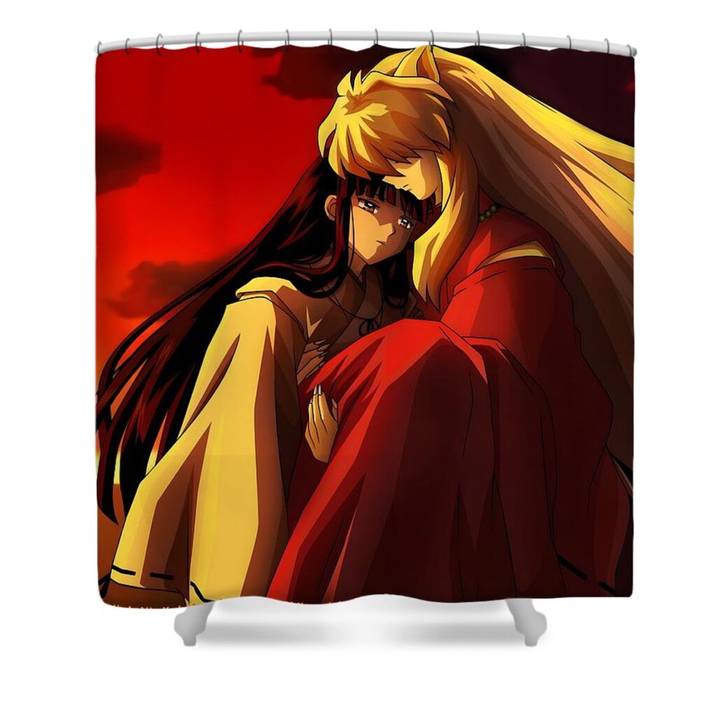 1 inuyasha celestina paul - Anime Shower Curtains