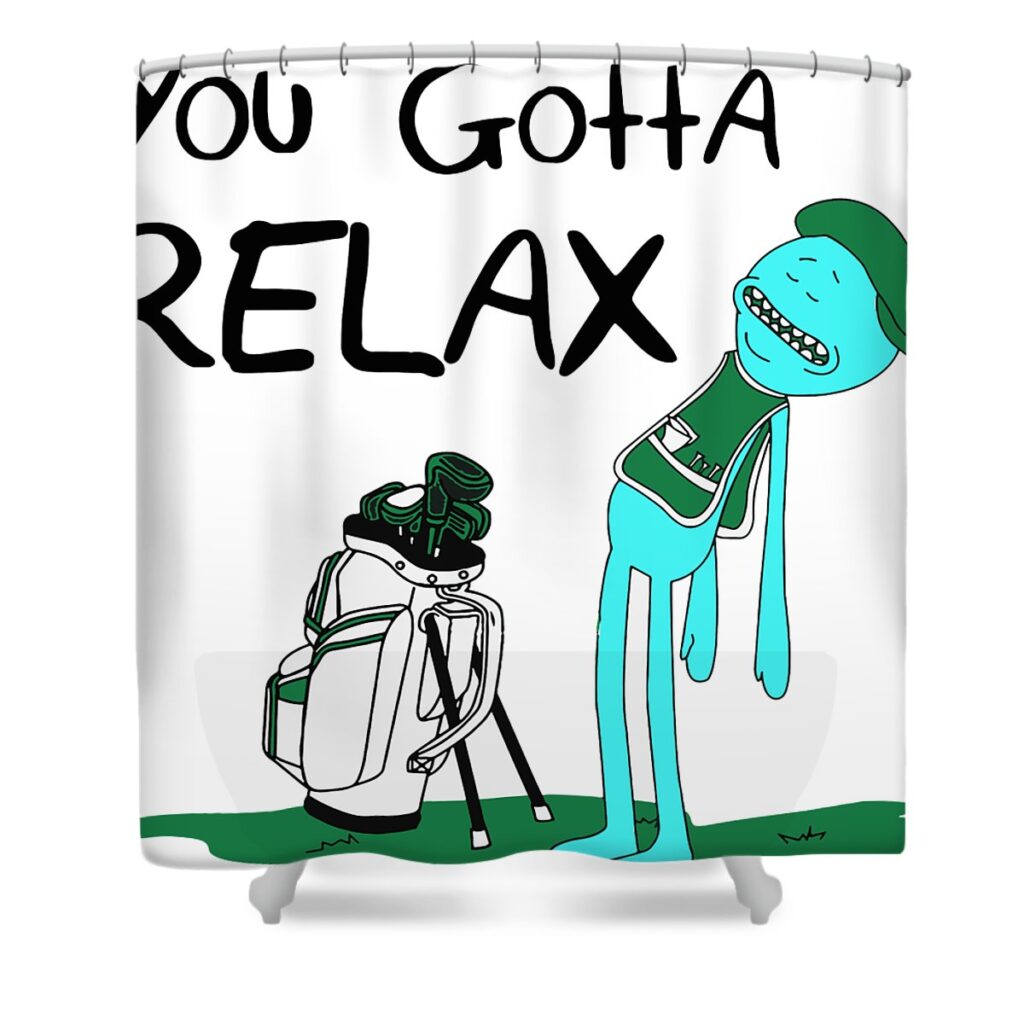 1 rick and morty lydia j tran transparent - Anime Shower Curtains