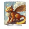 1 winged cats 16 tina parkhurst - Anime Shower Curtains