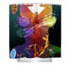 10 avatar the last airbender herbert spears - Anime Shower Curtains