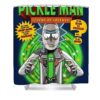 11 rick and morty richard mohler - Anime Shower Curtains