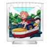 12 ponyo charlie bost transparent - Anime Shower Curtains