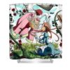 14 howls moving castle jesse corum - Anime Shower Curtains