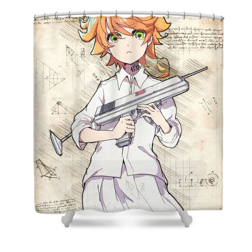 2 emma artwork big mart - Anime Shower Curtains