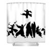 2 fire force grandy geor transparent - Anime Shower Curtains