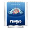 2 ponyo asmin ive transparent - Anime Shower Curtains
