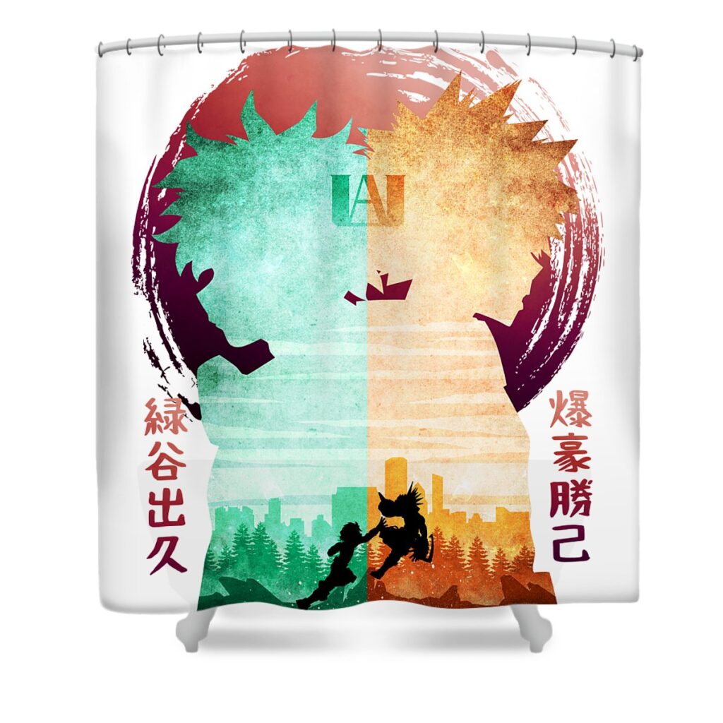 2 the rivals saufa haqqi transparent - Anime Shower Curtains