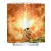 20 howls moving is castle laura gathercole - Anime Shower Curtains