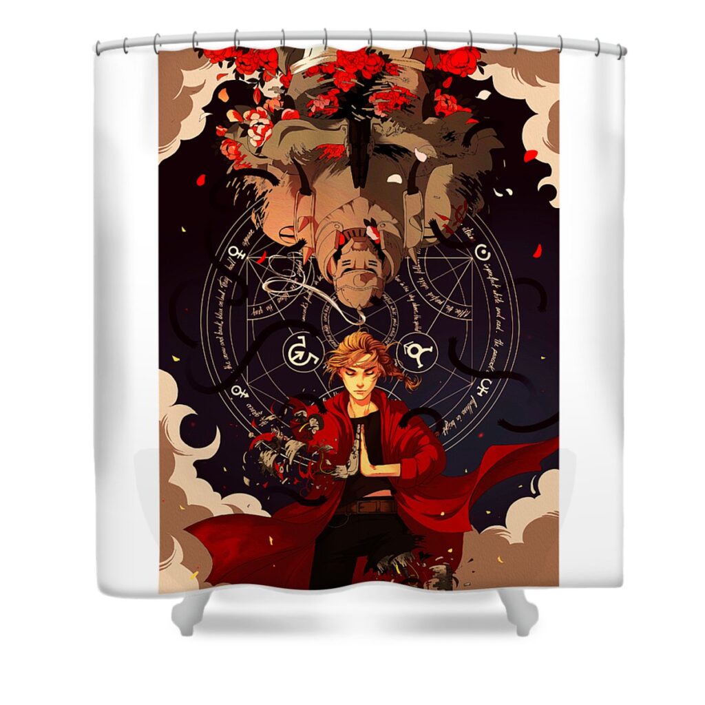 21 fullmetalalchemist hera agtha transparent - Anime Shower Curtains