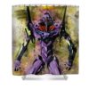 3 eva type 01 artwork big mart - Anime Shower Curtains