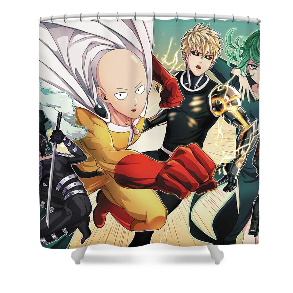 3 s class heroes unite teddie stibbs - Anime Shower Curtains