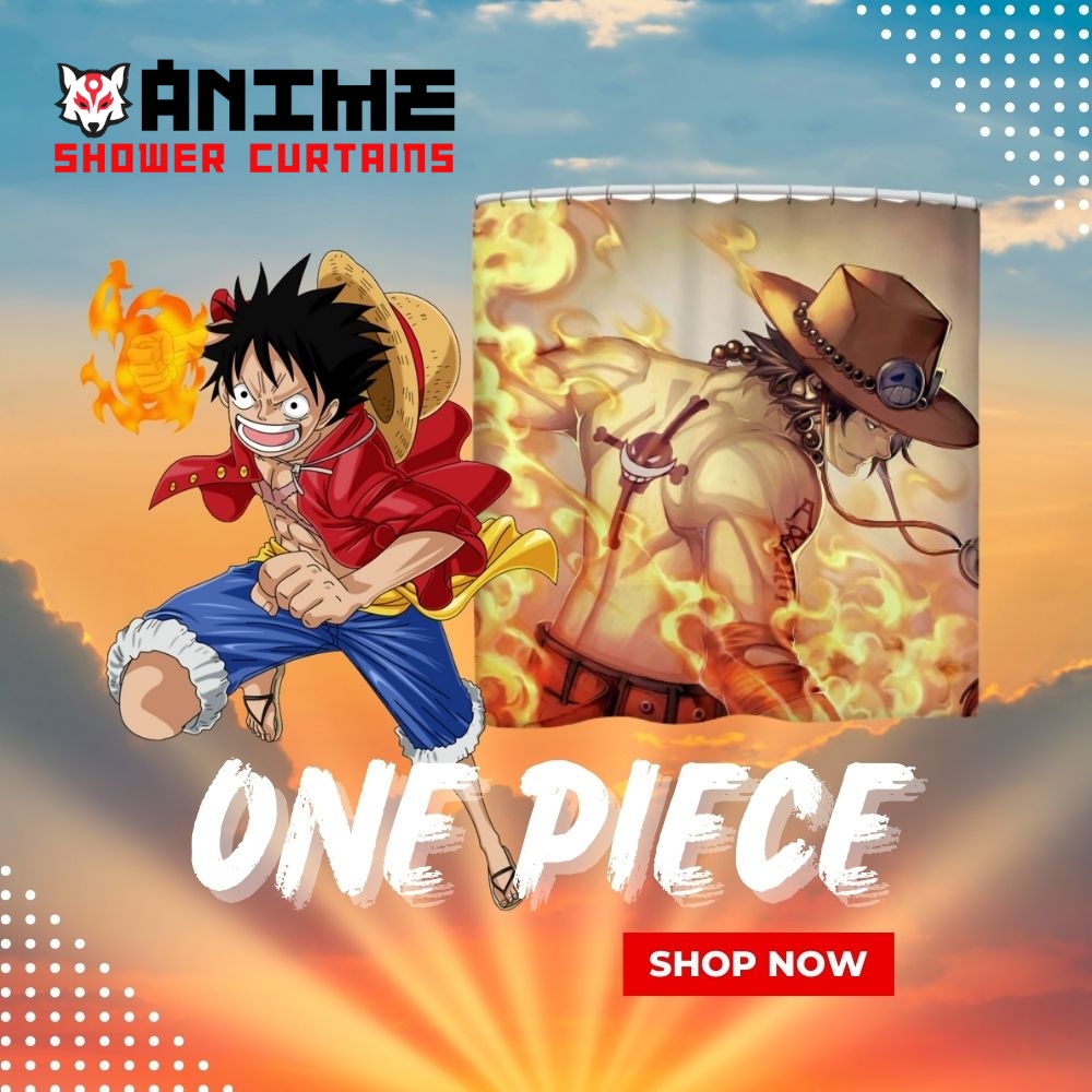 4 - Anime Shower Curtains