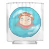 5 ponyo five alsem transparent - Anime Shower Curtains