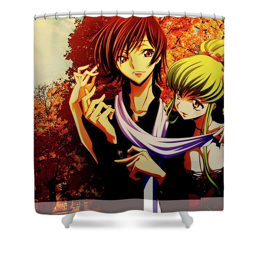 6 code geass eloisa mannion - Anime Shower Curtains