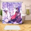 Anime Demon Slayer 3D Printed Shower Curtains Bath Products Bathroom Decor with Hooks Waterproof 05 10 - Anime Shower Curtains