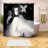 Anime Demon Slayer 3D Printed Shower Curtains Bath Products Bathroom Decor with Hooks Waterproof 05 13 - Anime Shower Curtains