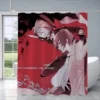 Bungo Stray Dogs Bath Curtain Bathroom Shower Curtain Folding Partition Shower Curtains for Bathroom Sets Full 3 - Anime Shower Curtains