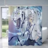 Bungo Stray Dogs Bath Curtain Bathroom Shower Curtain Folding Partition Shower Curtains for Bathroom Sets Full 7 - Anime Shower Curtains