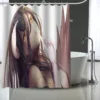 Custom Overlord Shower Curtain Modern Fabric Bath Curtains Home Decor Curtains More Size Custom Your image 10 - Anime Shower Curtains