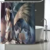 Custom Overlord Shower Curtain Modern Fabric Bath Curtains Home Decor Curtains More Size Custom Your image 12 - Anime Shower Curtains