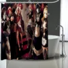 Custom Overlord Shower Curtain Modern Fabric Bath Curtains Home Decor Curtains More Size Custom Your image 16 - Anime Shower Curtains