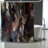 Custom Overlord Shower Curtain Modern Fabric Bath Curtains Home Decor Curtains More Size Custom Your image 20 - Anime Shower Curtains