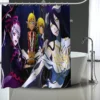 Custom Overlord Shower Curtain Modern Fabric Bath Curtains Home Decor Curtains More Size Custom Your image 21 - Anime Shower Curtains