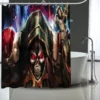 Custom Overlord Shower Curtain Modern Fabric Bath Curtains Home Decor Curtains More Size Custom Your image 4 - Anime Shower Curtains