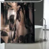 Custom Overlord Shower Curtain Modern Fabric Bath Curtains Home Decor Curtains More Size Custom Your image 8 - Anime Shower Curtains