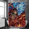 Japanese Demon Slayer Printed Shower Curtain Anime Cartoon 3D Mildew Proof Printed Polyester Fabric Waterproof With 4 400x401 1 - Anime Shower Curtains