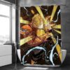 Japanese Demon Slayer Printed Shower Curtain Anime Cartoon 3D Mildew Proof Printed Polyester Fabric Waterproof With 6 400x401 1 - Anime Shower Curtains