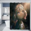 Made in Abyss Shower Curtains for Bathroom Sets Full Set European Curtain Folding Partition Accessories Bath 17 - Anime Shower Curtains