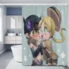 Made in Abyss Shower Curtains for Bathroom Sets Full Set European Curtain Folding Partition Accessories Bath 6 - Anime Shower Curtains