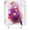 Musife Custom High Quality NO GAME NO LIFE Shower Curtain Waterproof Bathroom Polyester Fabric Bathroom Curtain 10 - Anime Shower Curtains