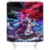 Musife Custom High Quality NO GAME NO LIFE Shower Curtain Waterproof Bathroom Polyester Fabric Bathroom Curtain 5 - Anime Shower Curtains
