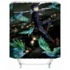 Musife Custom High Quality Noragami Shower Curtain Waterproof Bathroom Polyester Fabric Bathroom Curtain 18 - Anime Shower Curtains