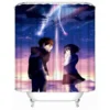 Musife Custom Your Name Shower Curtain Waterproof Polyester Fabric Bathroom With Hooks DIY Home Decor 11 - Anime Shower Curtains