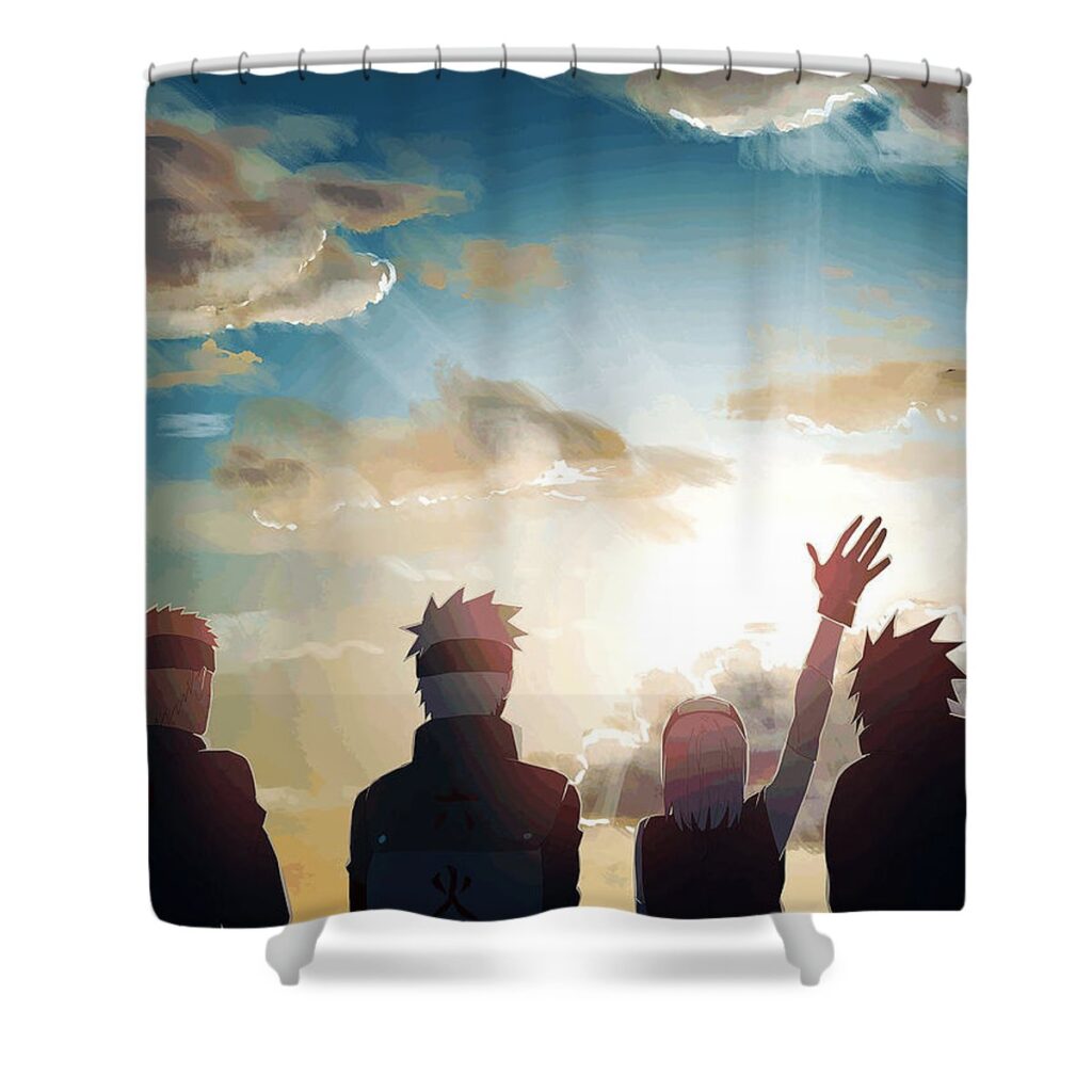 adult 7th team tressie rowe - Anime Shower Curtains
