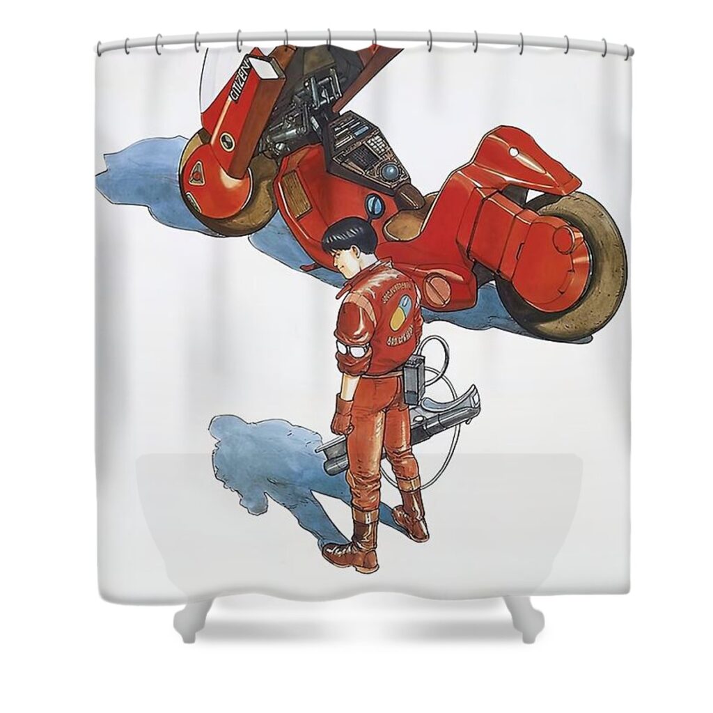 akira movie alternative sophia parker - Anime Shower Curtains