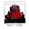 akira on the throne spurs elok transparent - Anime Shower Curtains
