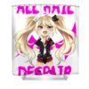 all hail despair junko enoshima anime dnt prints transparent - Anime Shower Curtains