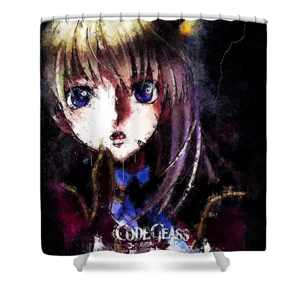 anime code geass akito the exiled tanya prosacco - Anime Shower Curtains