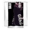 baji bad guy dnt prints transparent - Anime Shower Curtains