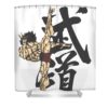 baki cool lucki lacki transparent - Anime Shower Curtains