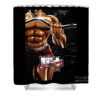 baki the grappler isla dominic - Anime Shower Curtains