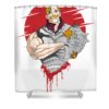 beautiful seven deadly sins anime escanor sin of pride retro vintage inny shop transparent - Anime Shower Curtains