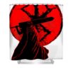 berserk red swords wilma lewandowski transparent - Anime Shower Curtains