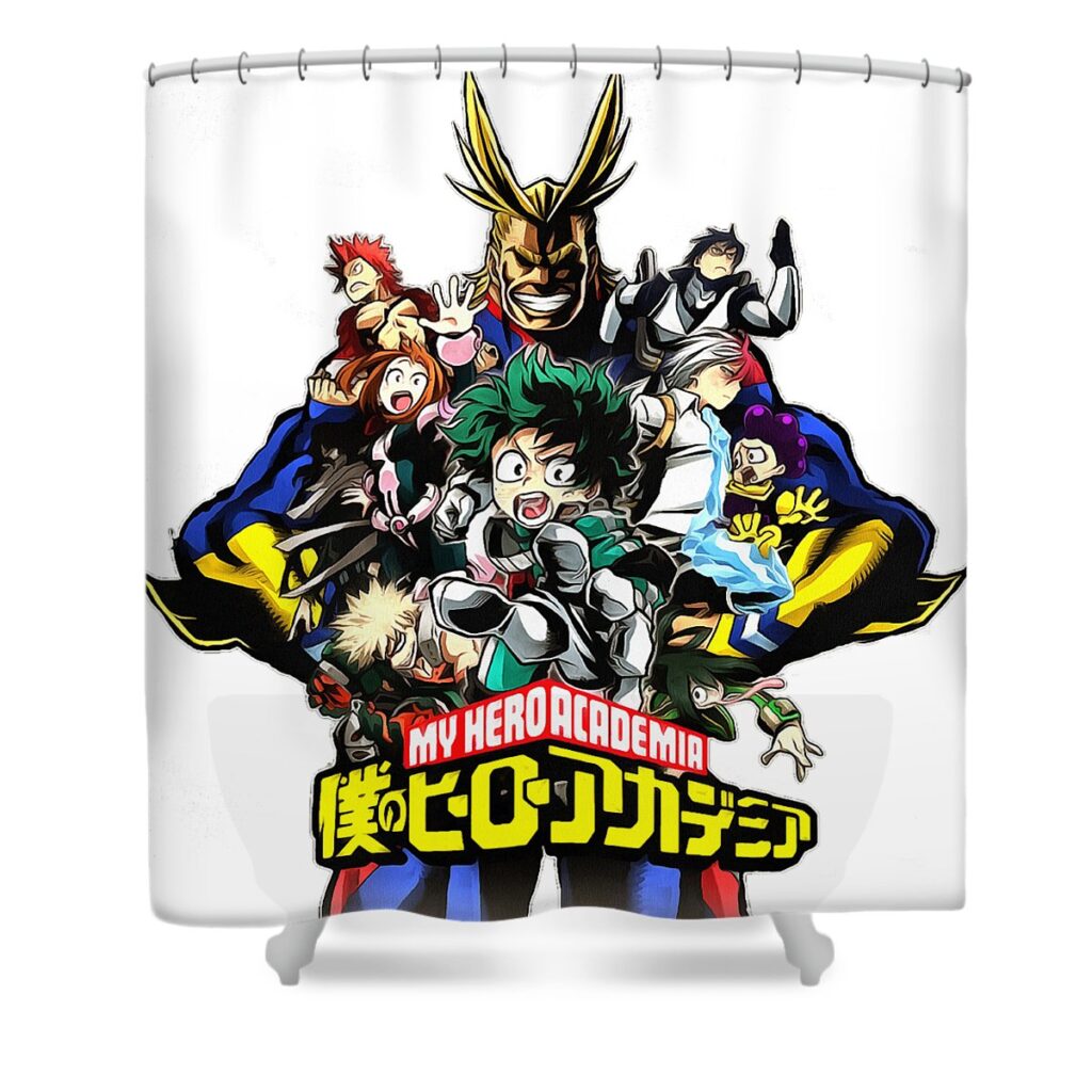 boku no hero farkhandah basirah transparent - Anime Shower Curtains
